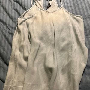 Flowy light blue tank